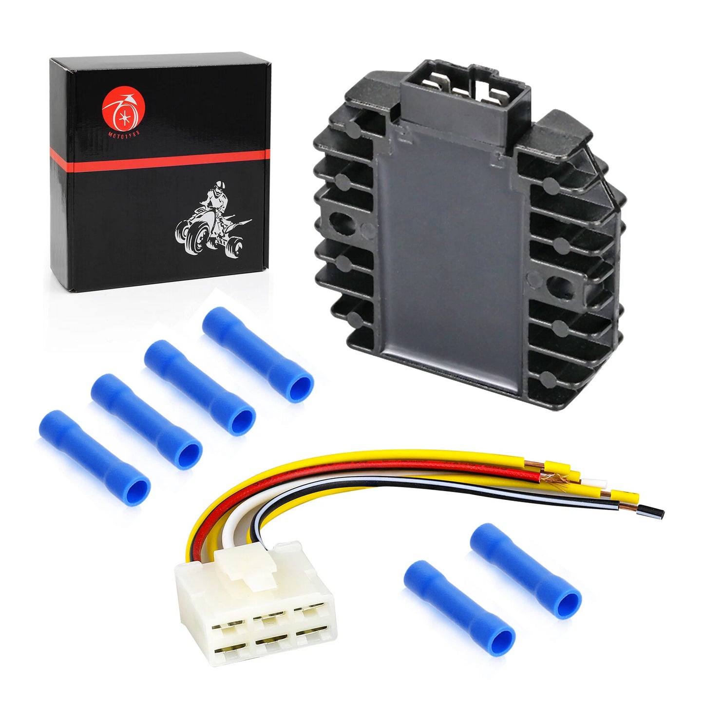 Regulator Rectifier & Plug for Yamaha FZR600R YZF600R YZF-R1/R6/R6S FZ6R FZS600
