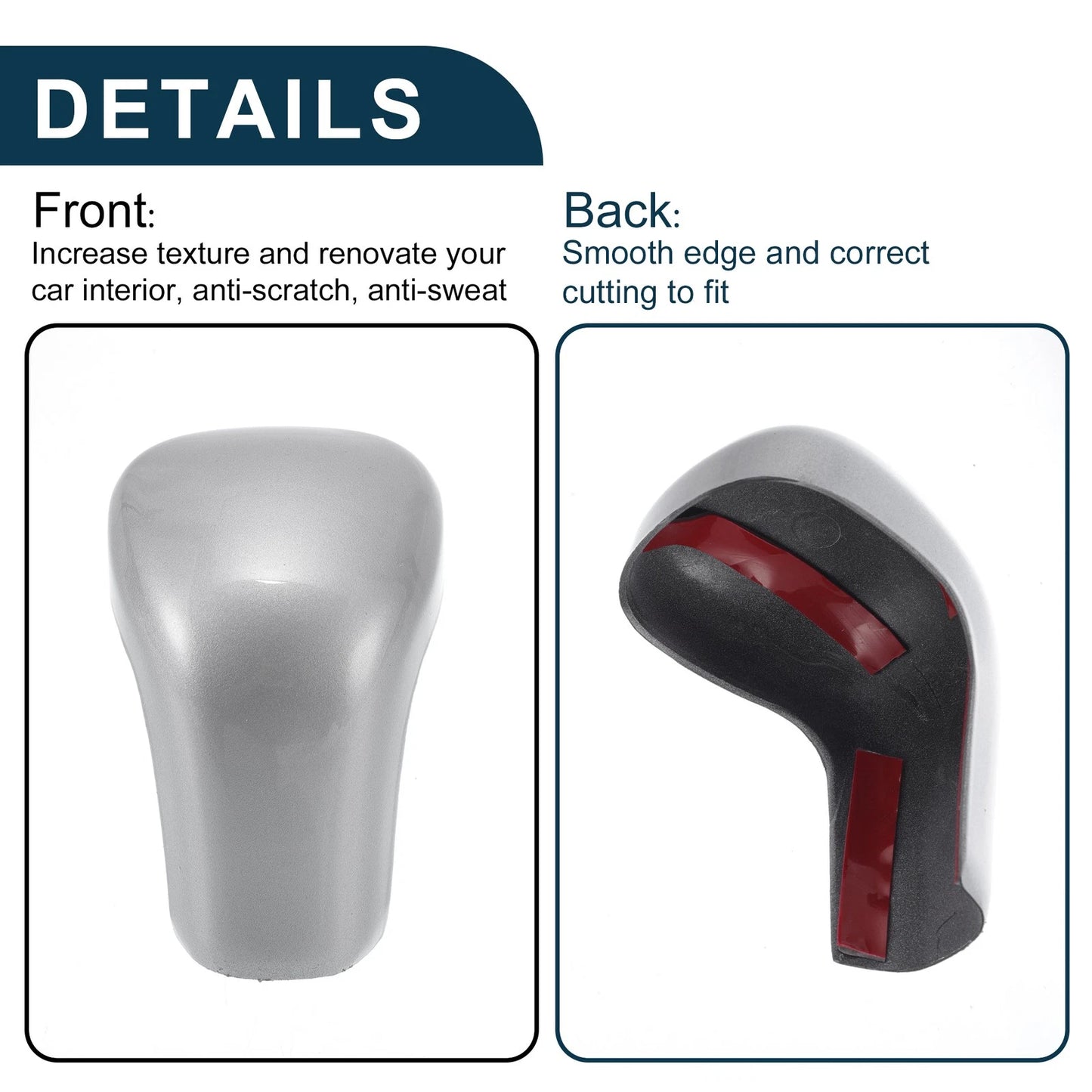ABS Gear Shift Knob Cover Sticker for Toyota Camry, Corolla, Avalon (2012-2023)