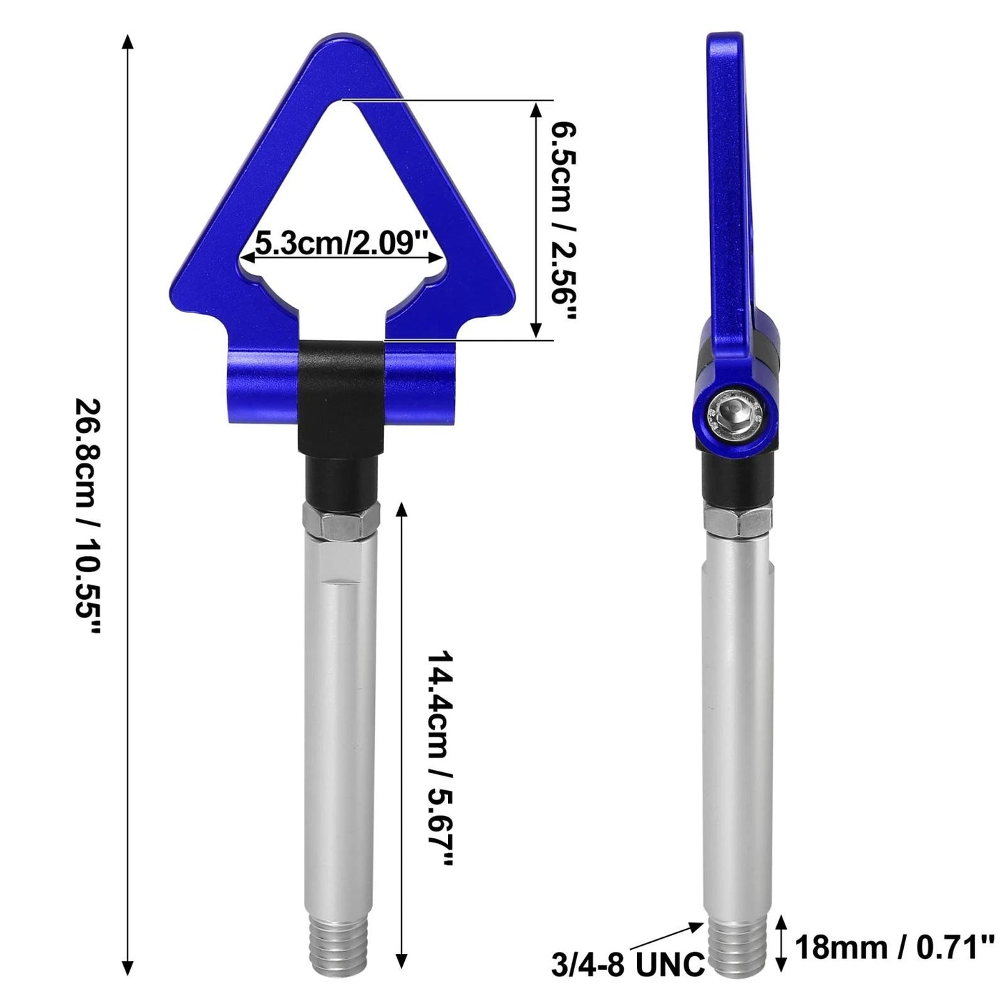Blue Triangle Tow Hook Screw for Lexus IS IS250 IS350 (2006-2013)