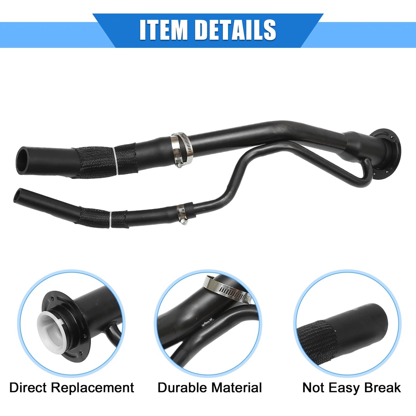Fuel Filler Neck Hose for Ford F-150 (1997-1998)