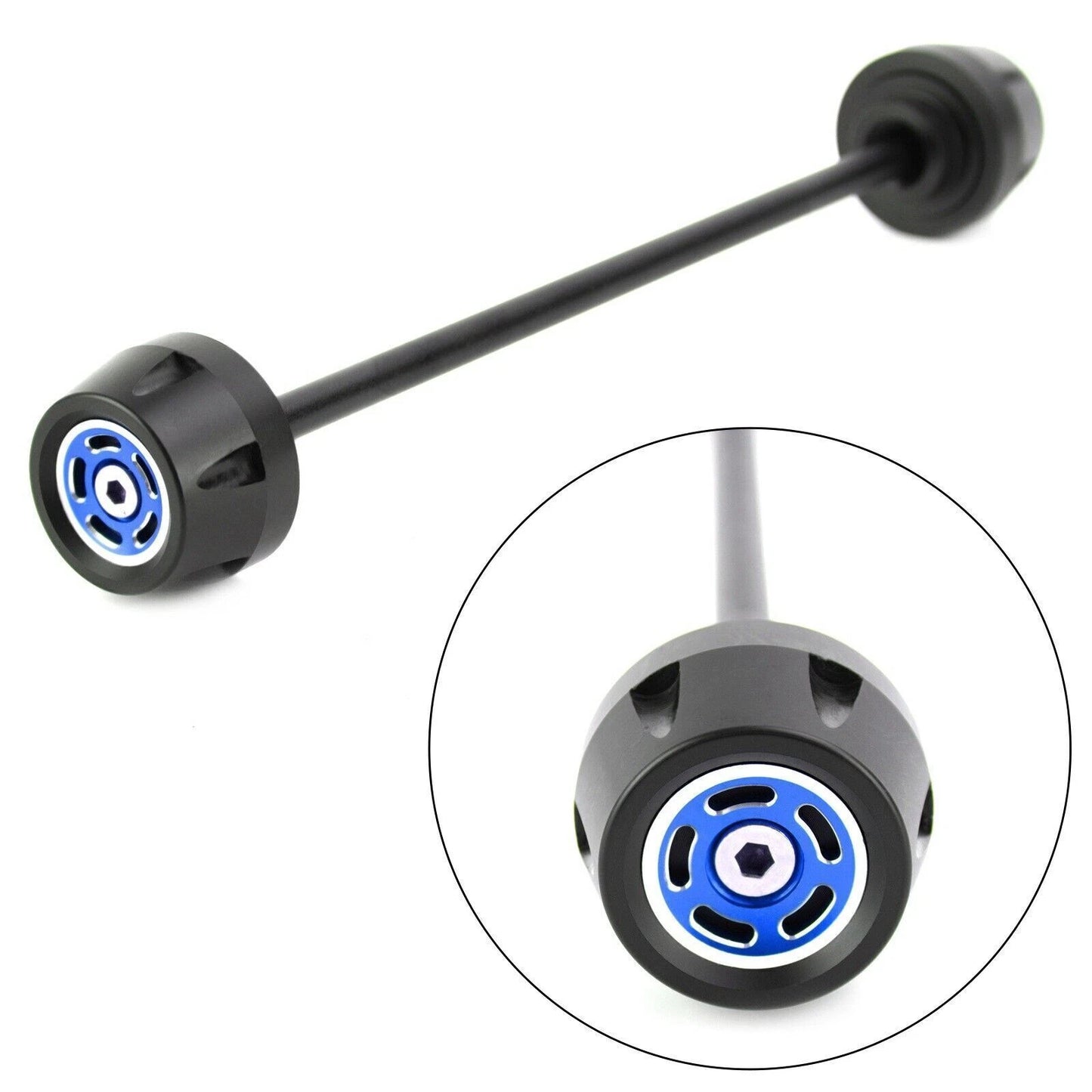 Axle Protection Pad Hub Cover Front Blue for Ducati Scrambler (2015-2023)