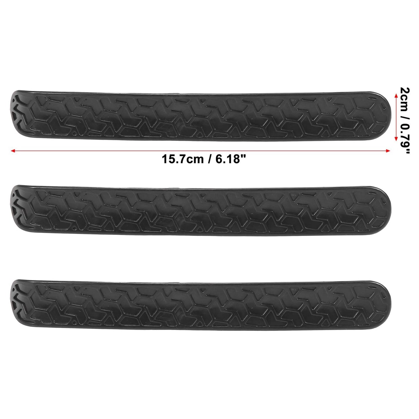 Grab Handle Inserts Cover Trim for Jeep Wrangler JK 2007-2017