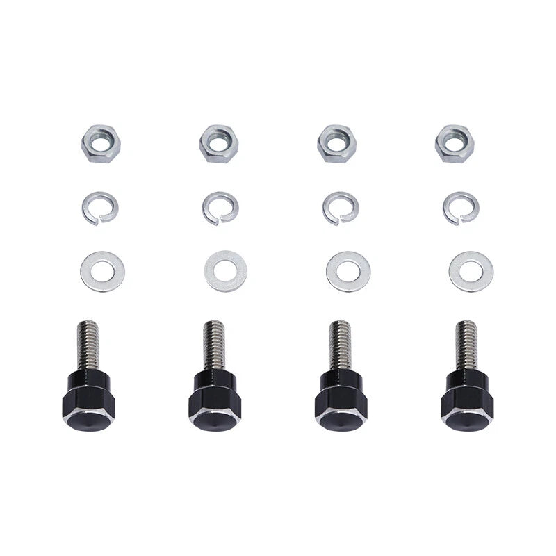 4 x Hex License Plate Frame Bolts for Harley Touring Street Glide Softail