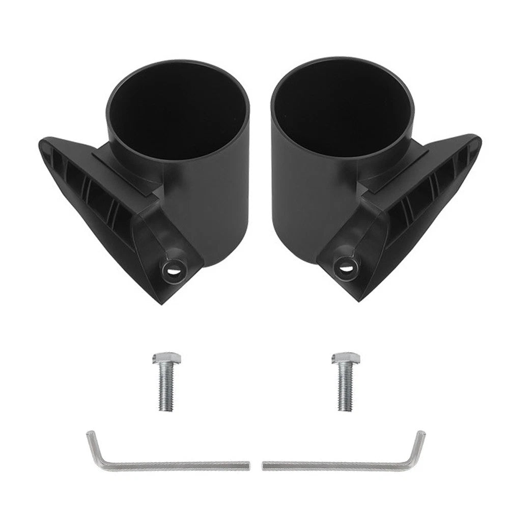 Drink Cup Holders for Tesla Model Y (2021-2023) & Model 3 (2017-2023) Black