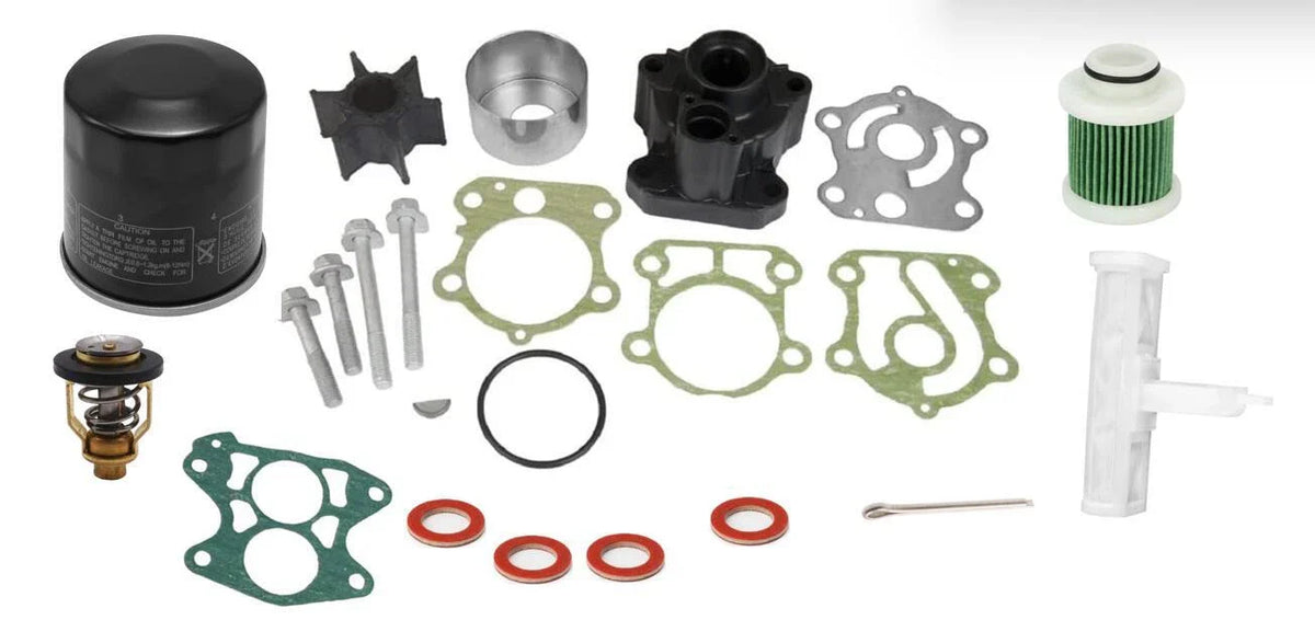 Yamaha 4-Stroke 80HP F80B Outboard Motor Maintenance Kit (2005+)