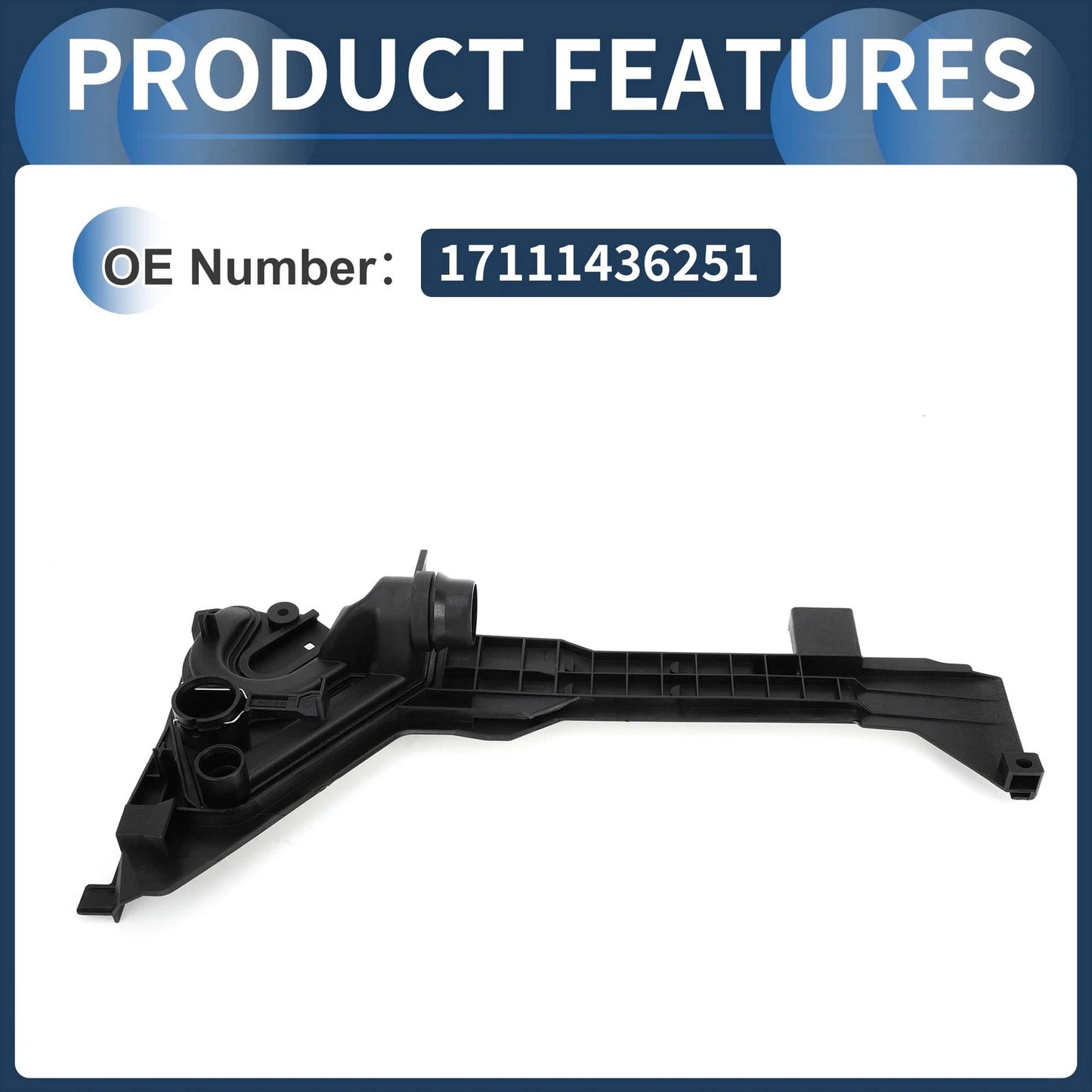 Radiator Coolant Tank Mounting Plate for BMW Z4 325Ci (2003-2008)