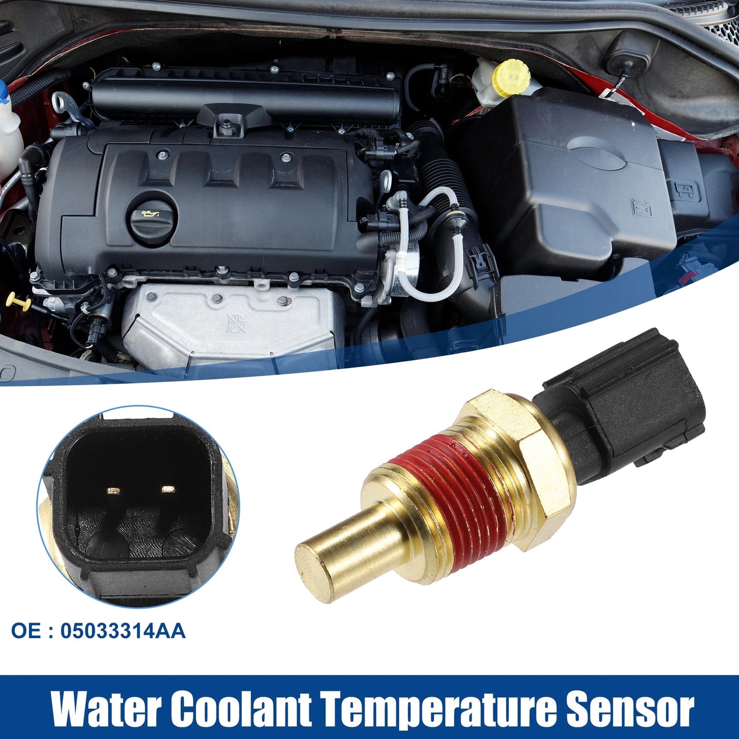 Engine Coolant Temperature Sensor for Chrysler 200 (2012-2014)
