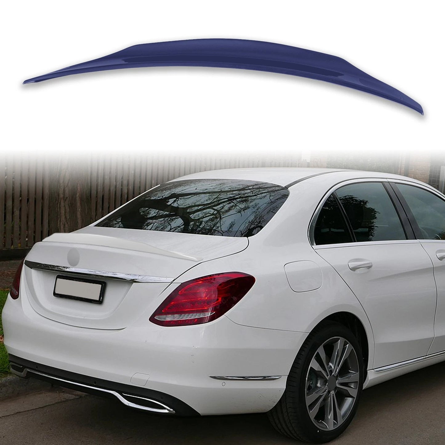 ABS Boot Spoiler for Mercedes W205 Sedan (2015-2023)