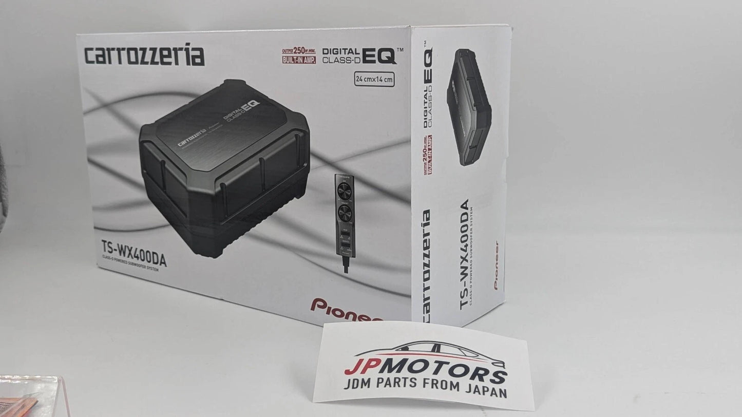 MAX250W / Compact Powered Subwoofer RCA for Pioneer Carrozzeria TS-WX400DA