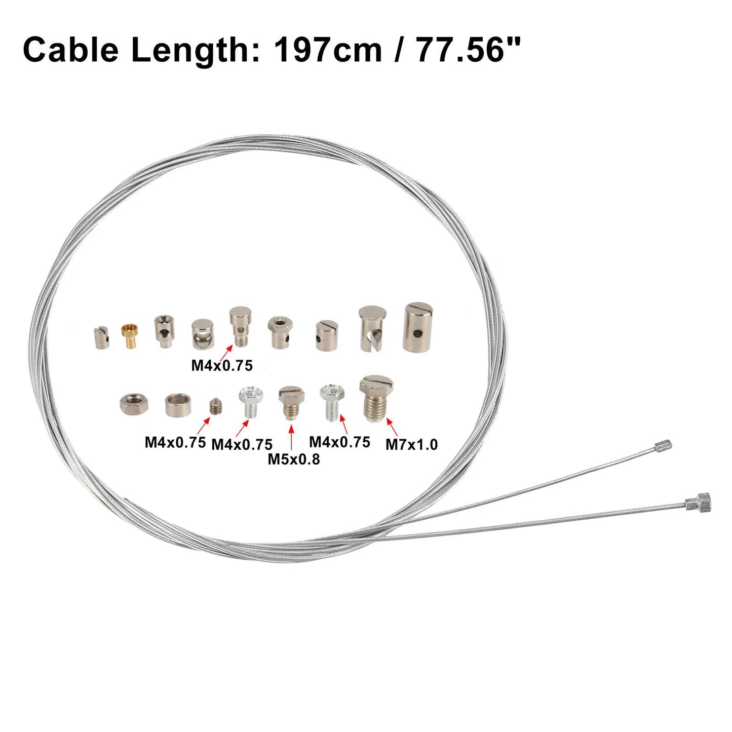 Clutch Throttle Brake Cable Repair for Universal
