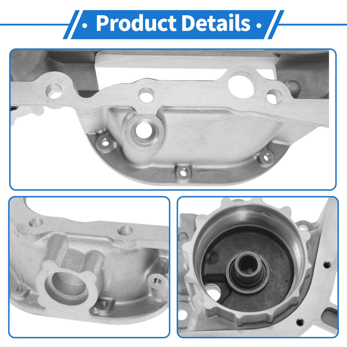 Engine Oil Pan for Toyota Camry 2005-2012 Aluminum Silver Tone 1 x Pc