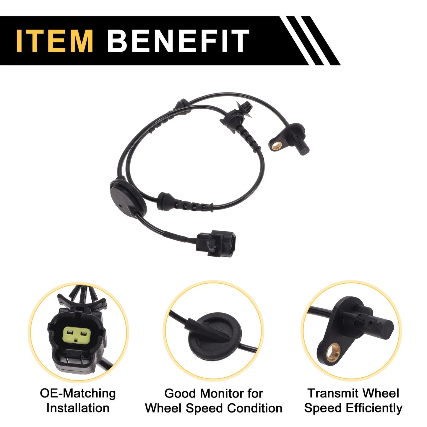 ABS Wheel Speed Sensor for Chevrolet Sail 3 Front Left Right (2012 - 2014)