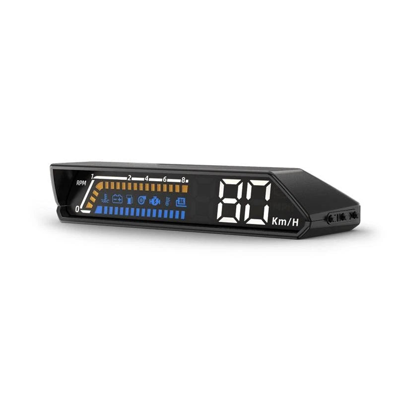 Digital GPS HUD Head-Up Display Speedometer for Car - Overspeed Alarm