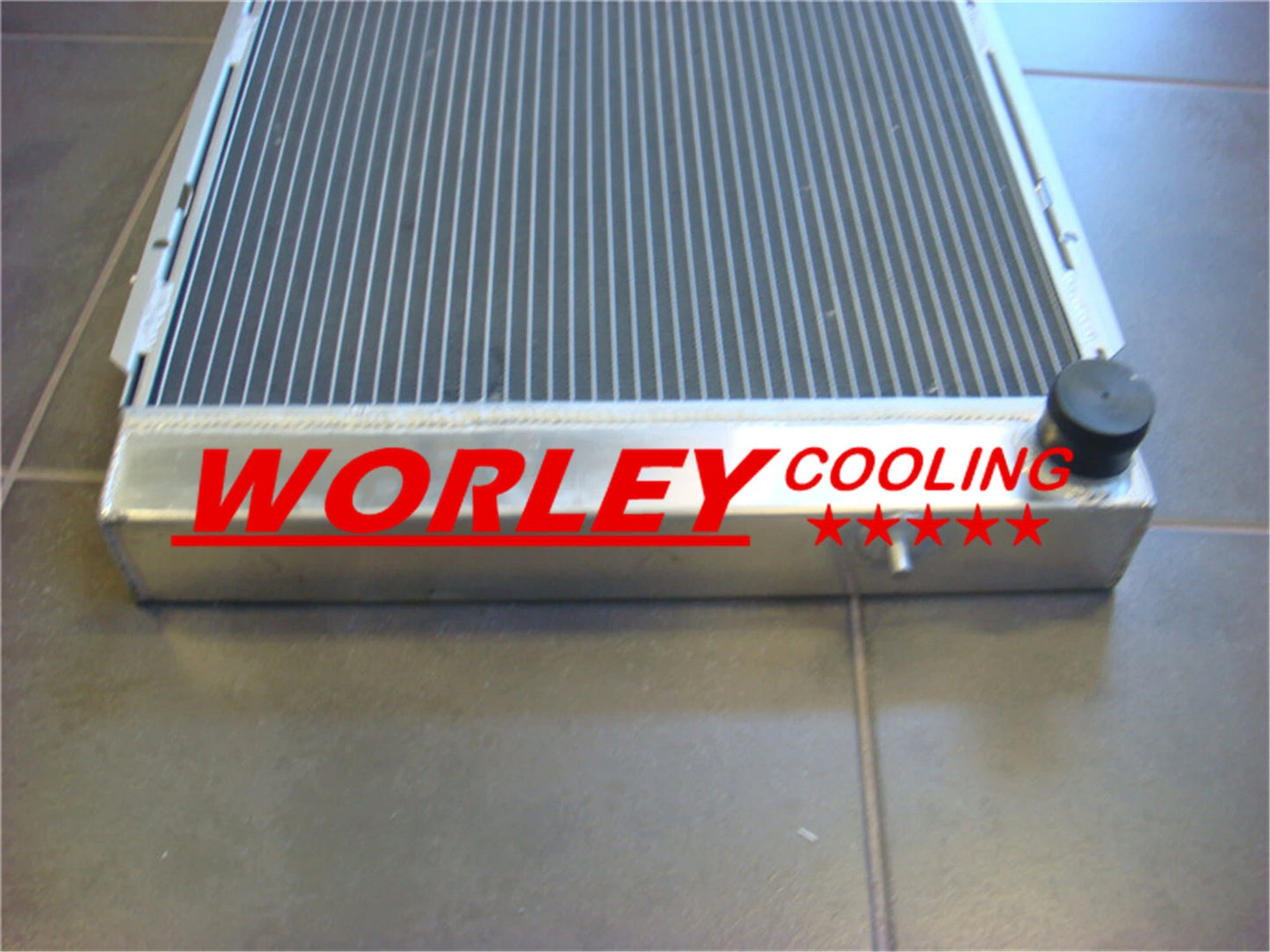 Aluminum Radiator & 2 Fans for Holden Statesman WB (1980-1985)