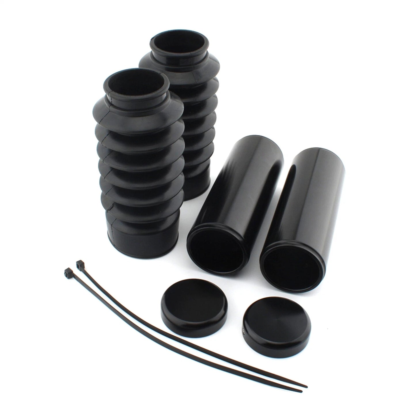 6 x Front Upper & Lower Fork Covers for Harley Davidson Street Bob (2018-2024)