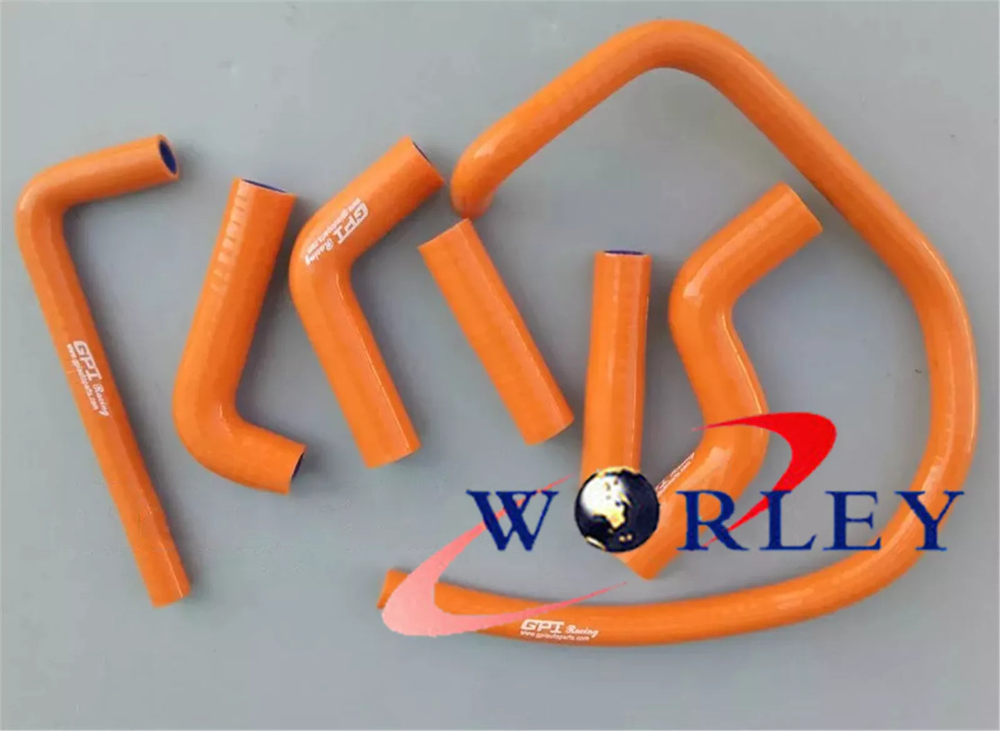 7 x Silicone Radiator Hoses for KTM 400EXC 525EXC (2002-2006)