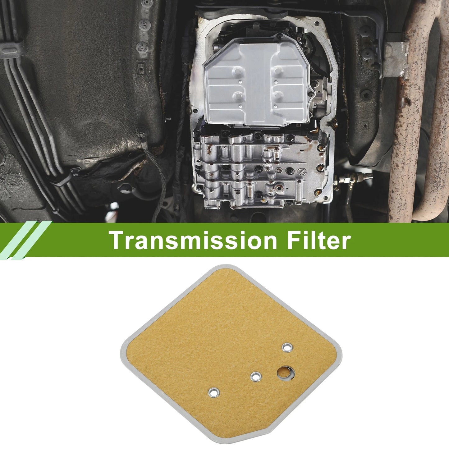 Transmission Filter for Jeep Wrangler 2001-2002 (2 x No.8123042, 3515996)