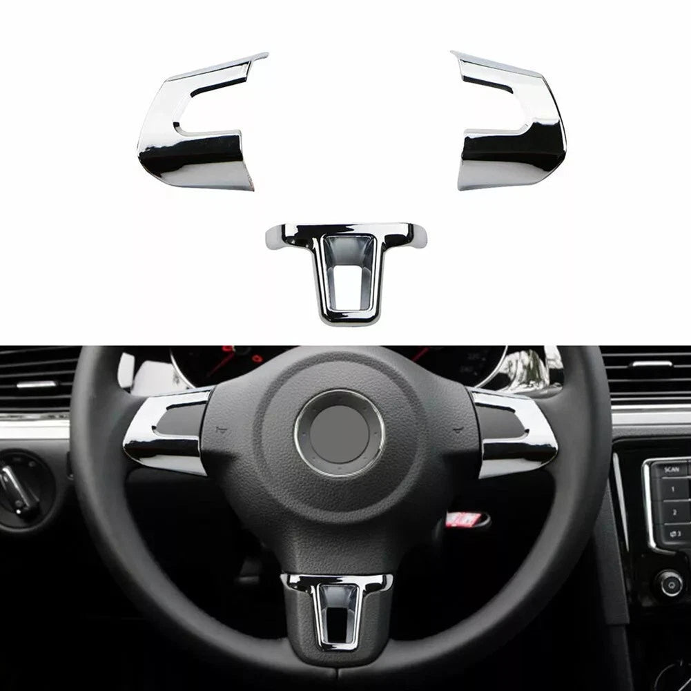Car Steering Wheel Sticker Cover for Golf 6 MK6 MK5