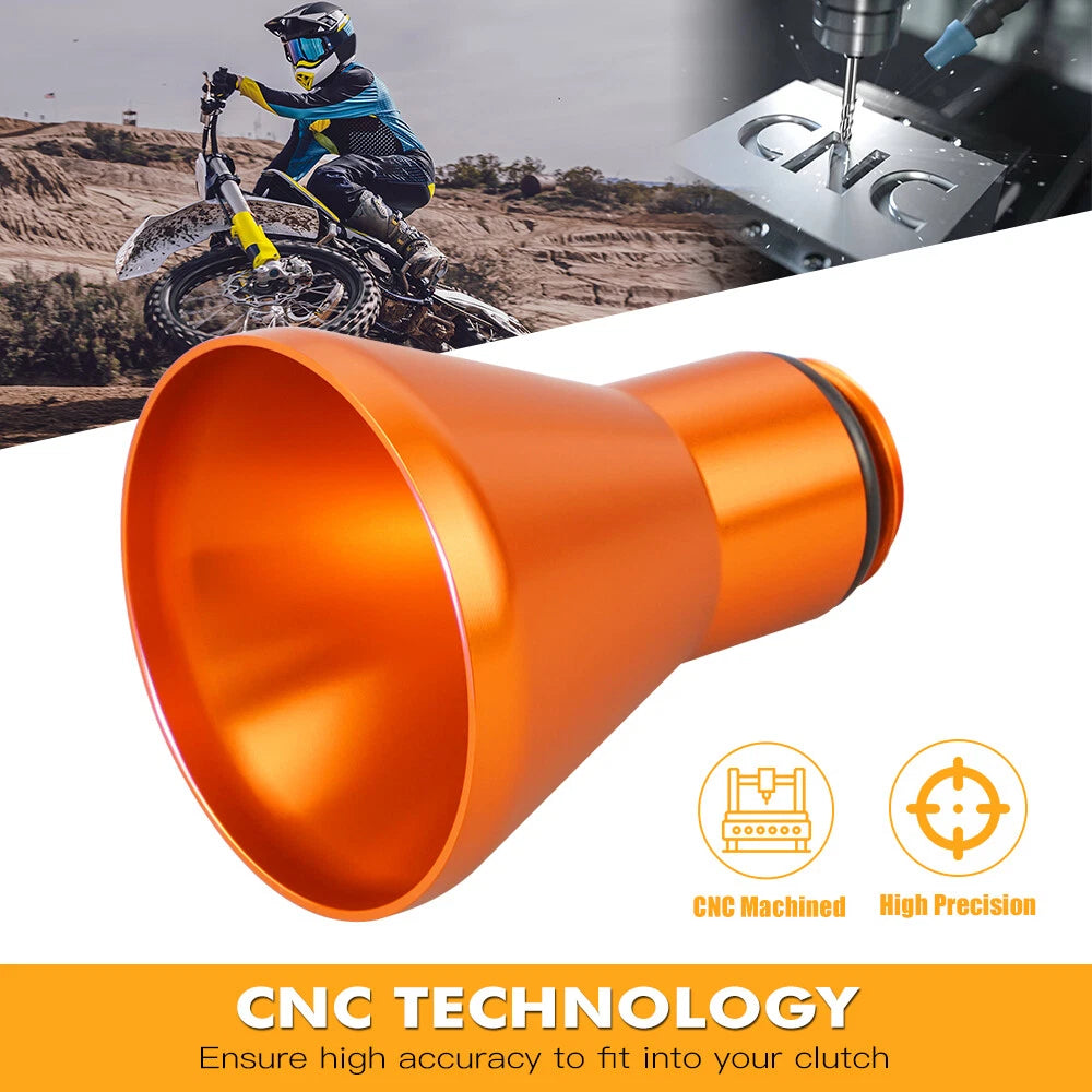 CNC Aluminum Oil Funnel for KTM 65 85 125 250 350 450 SX SXF XCF EXC-F (2001-2022)