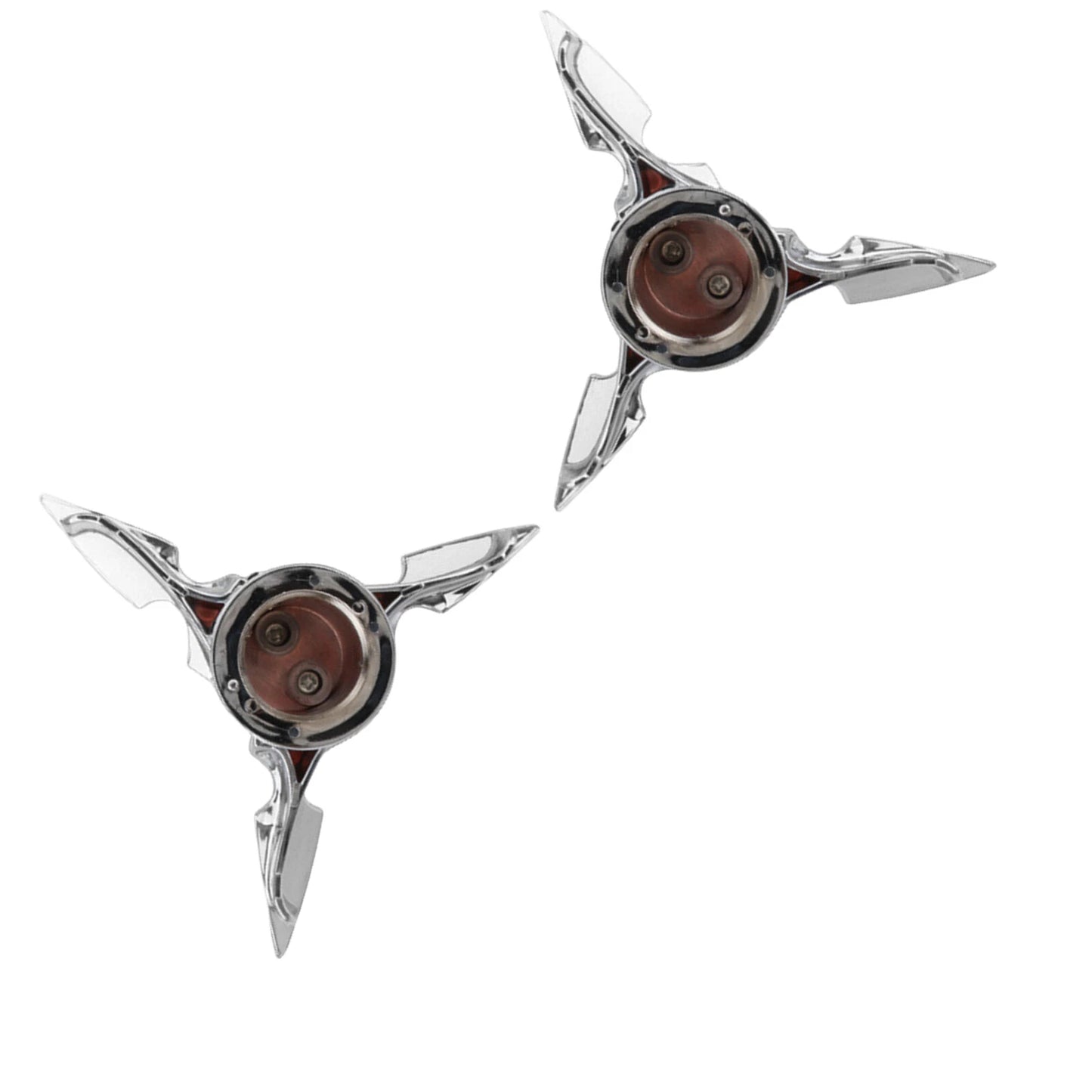 2 x Chrome Front Axle Nut Covers for Harley Dyna Street Bob (2008-2016)