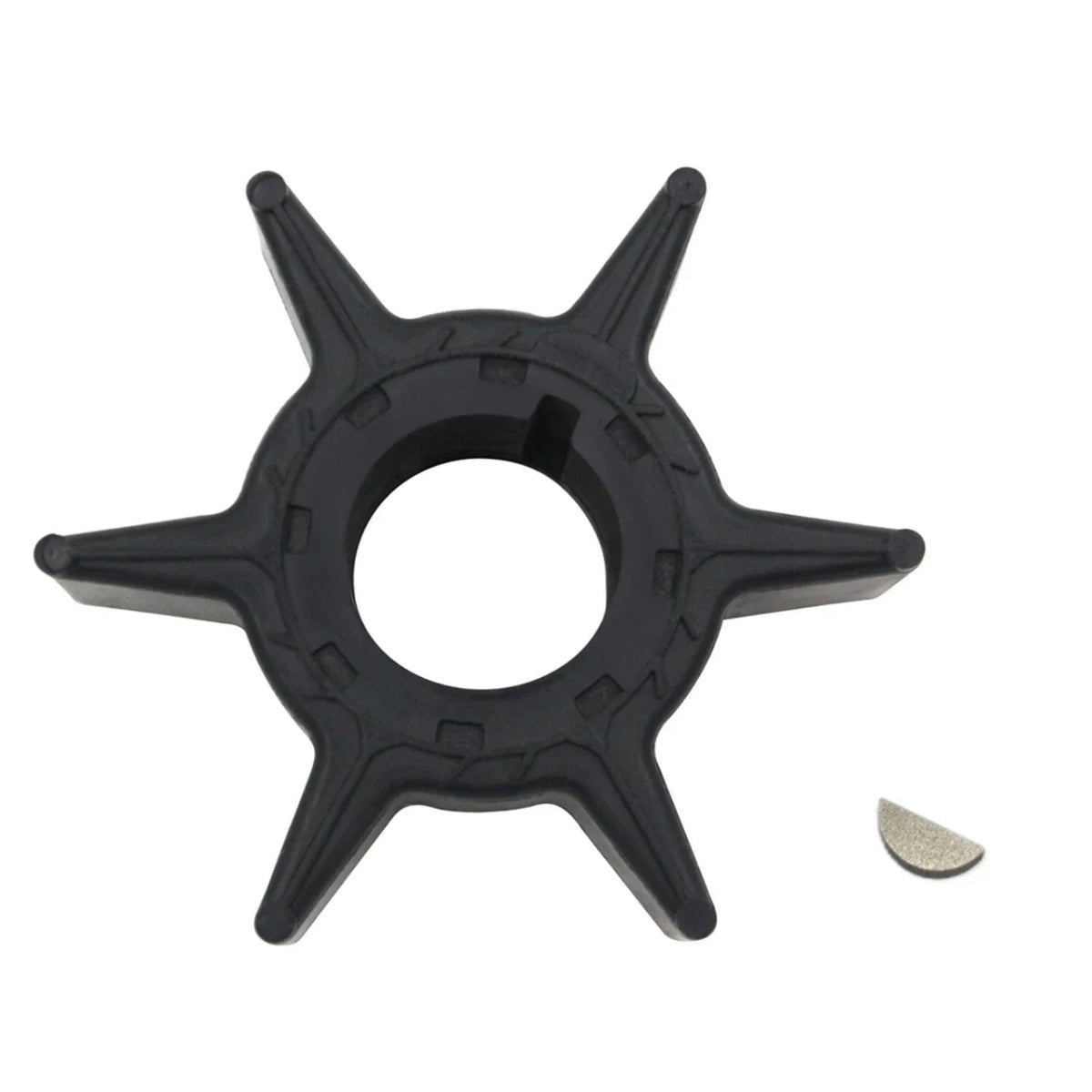Water Pump Impeller & Key for Yamaha 25-40HP 4-Stroke Outboard
