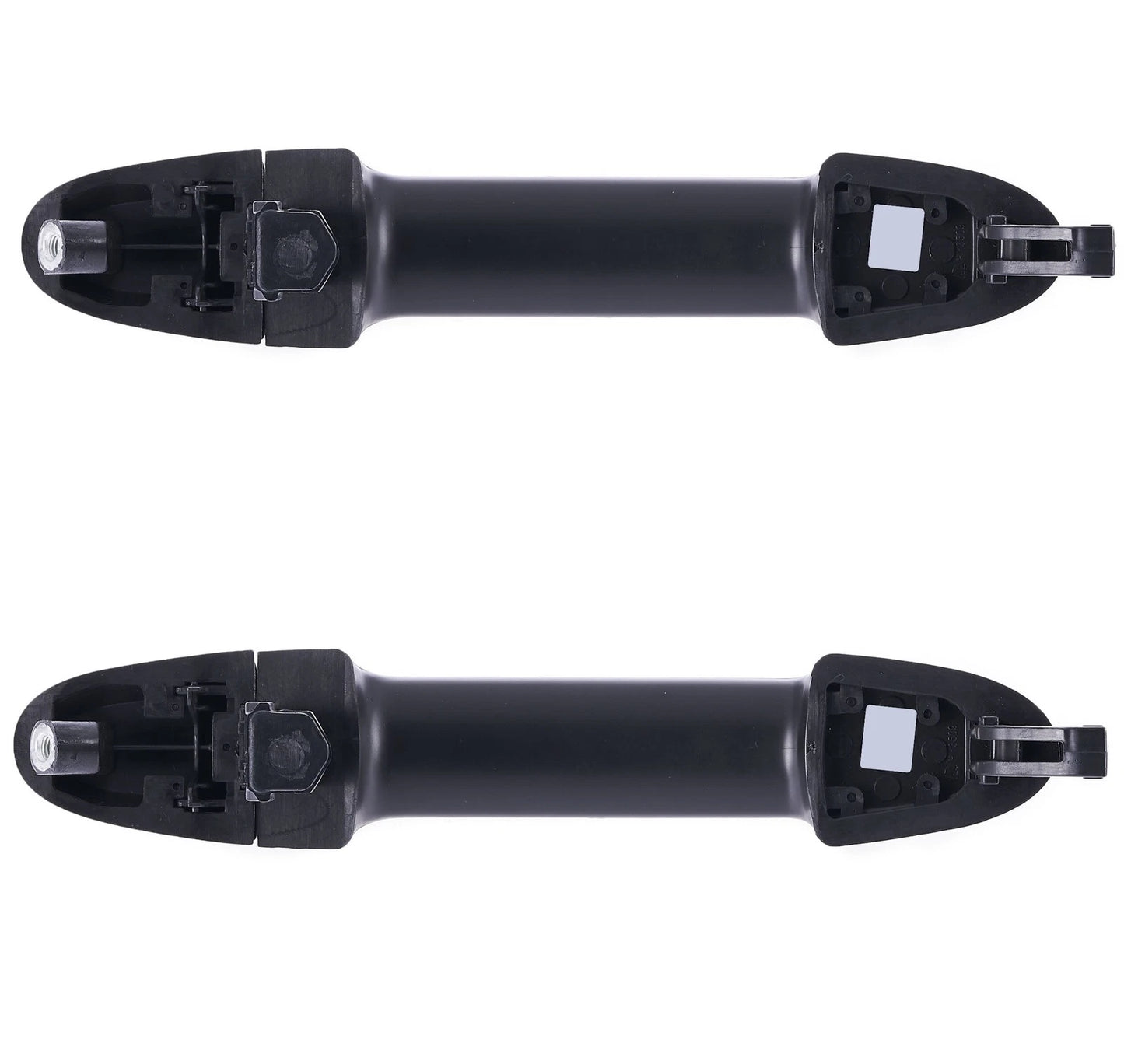 2pcs Rear LH+RH Black Outer Door Handle for Hyundai Santa Fe CM (2005–2012)