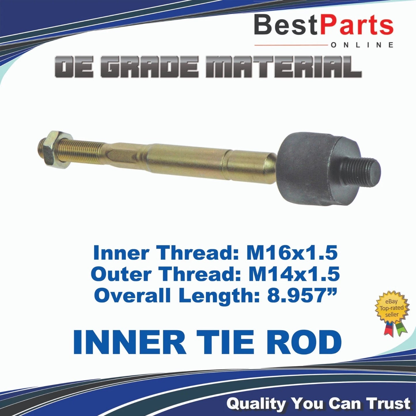 Steering Inner Tie Rod End for Acura MDX (2007–2013)
