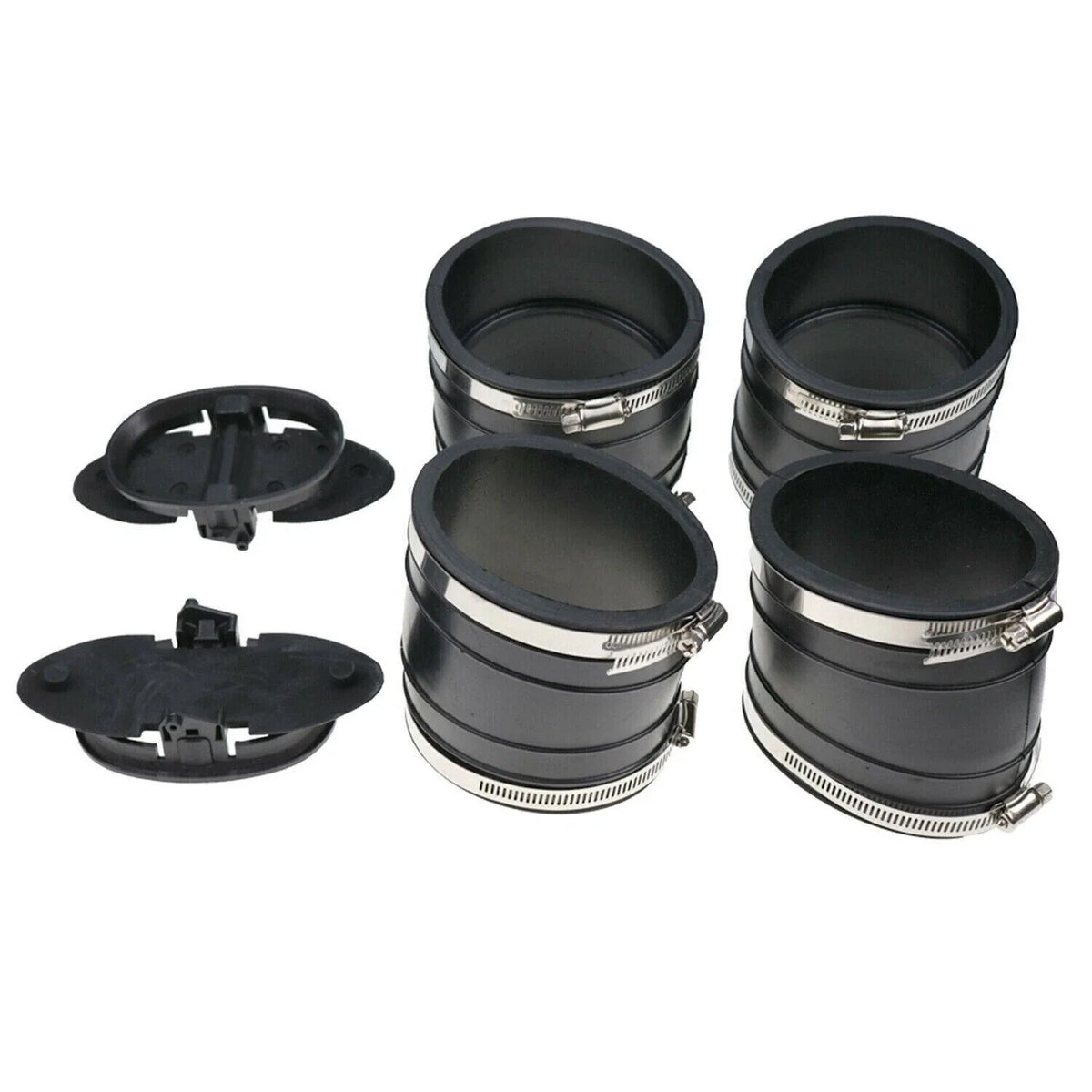 Y Pipe Exhaust Bellow Hose Kit for Mercruiser V6/V8 Engines