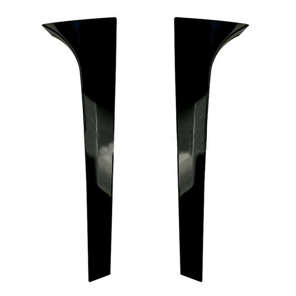 Black Rear Window Spoiler Side Trim Covers for Skoda Kodiaq (2016-2020)