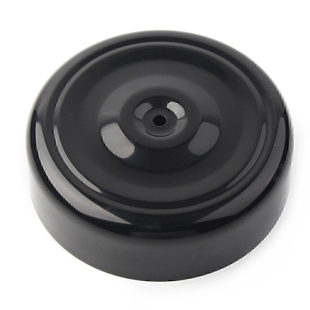 Metal Black 7" Bobbed Air Cleaner Cover for Harley Softail Dyna