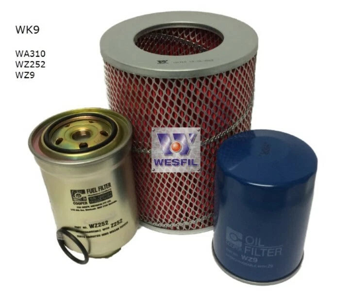WESFIL Filter Service Kit for Toyota Hiace 2.8L