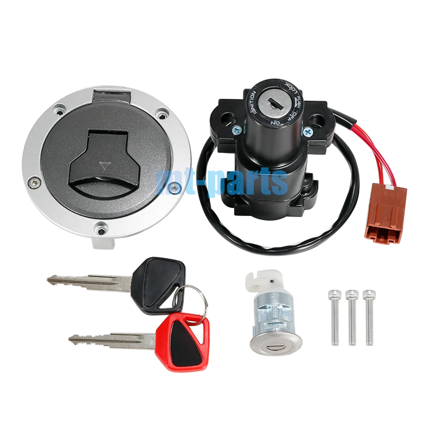 Ignition Key Switch Fuel Cap Seat Lock for Honda CRF1100A (2021-2023)
