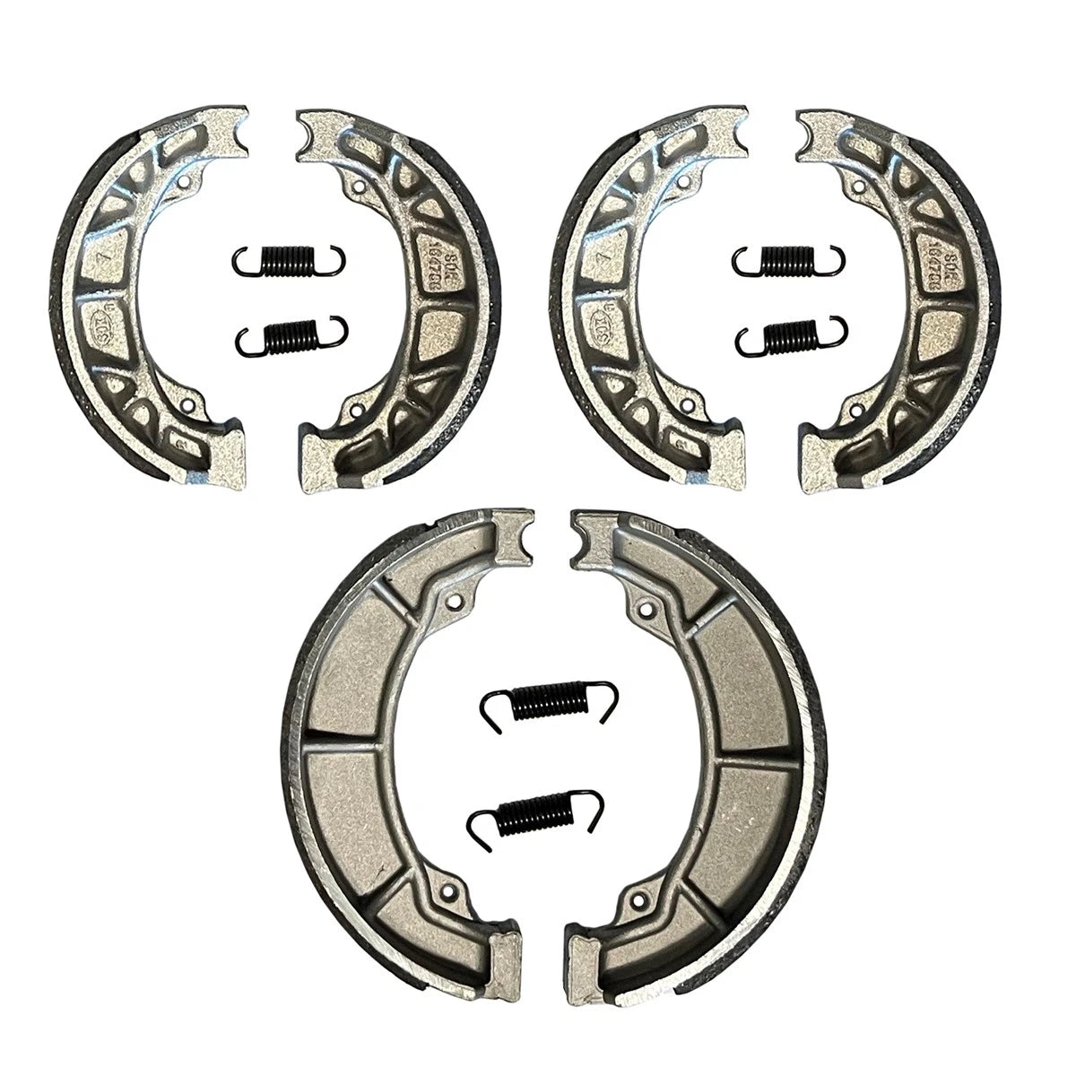2 x Brake Shoes Front & Rear for Honda TRX125 Fourtrax 125 TRX90 Sportrax 90