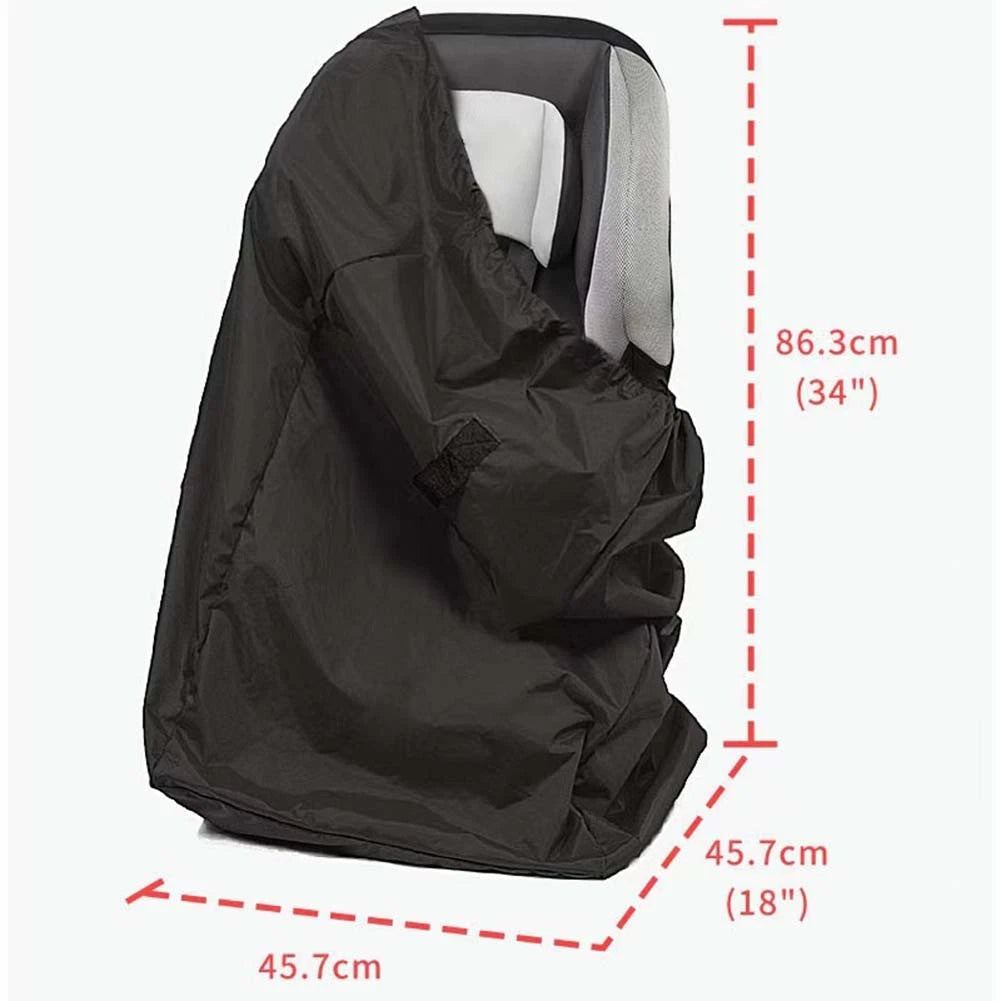 Backpack Style Child Seat Bag for PROTECTION During Travels with Baby