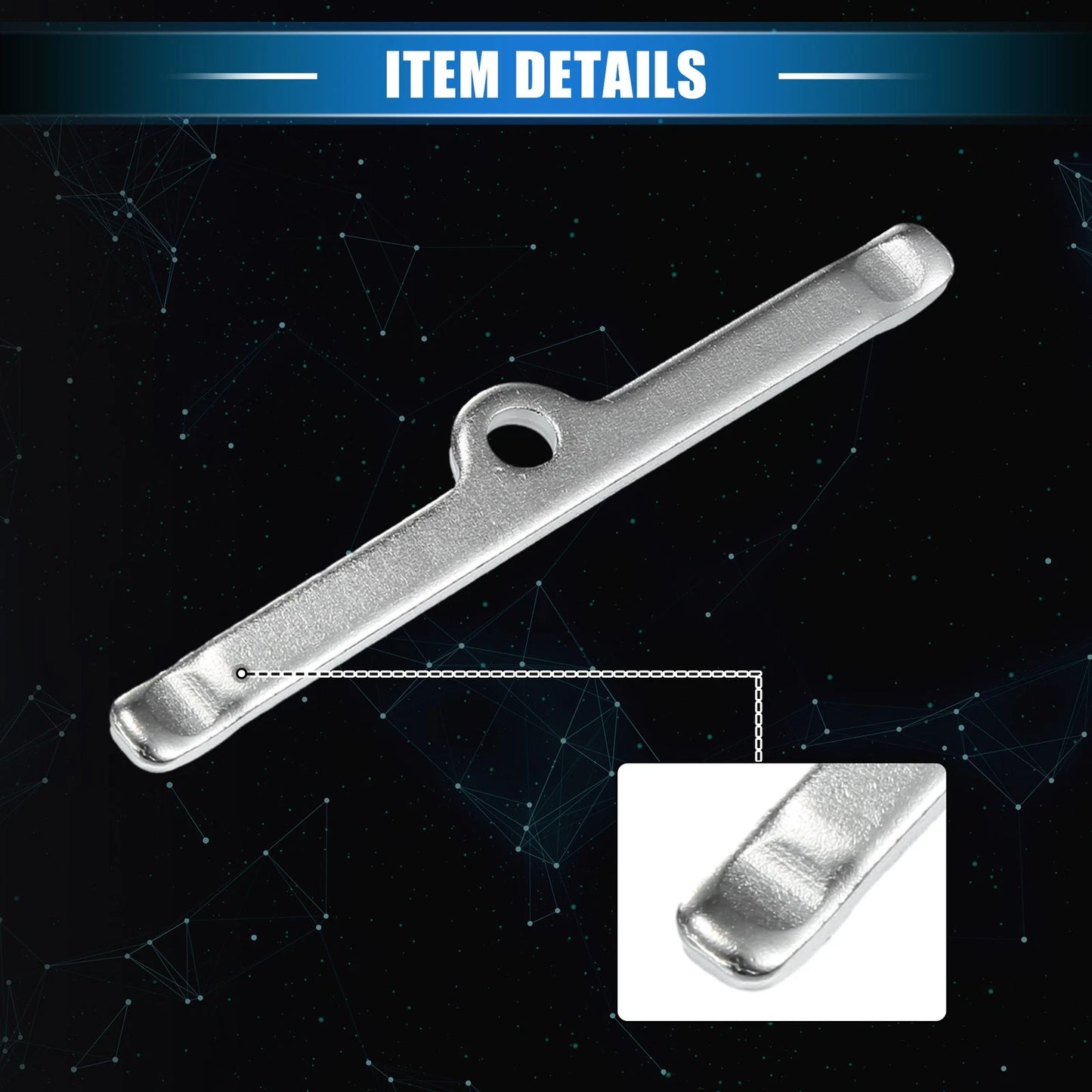 T-Shape Valve Cover Bolts Hold Down Kit for Chevy SBC