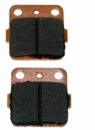 2x Rear Semi-Metallic Brake Pads for Suzuki QuadRacer LT250R (1985–1986)