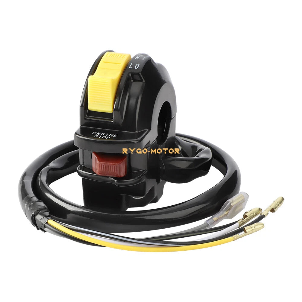 Handlebar Kill Stop Headlight Switch for Suzuki Quadsport 230 LT230S (1987–1988)