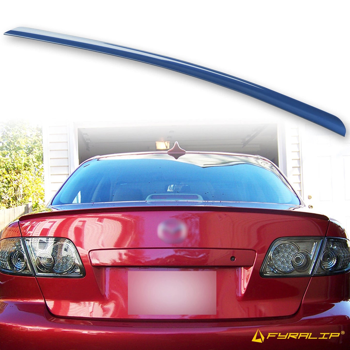 32N Blue Boot Lip Spoiler for Mazda 6 GG Sedan (2002-2008)