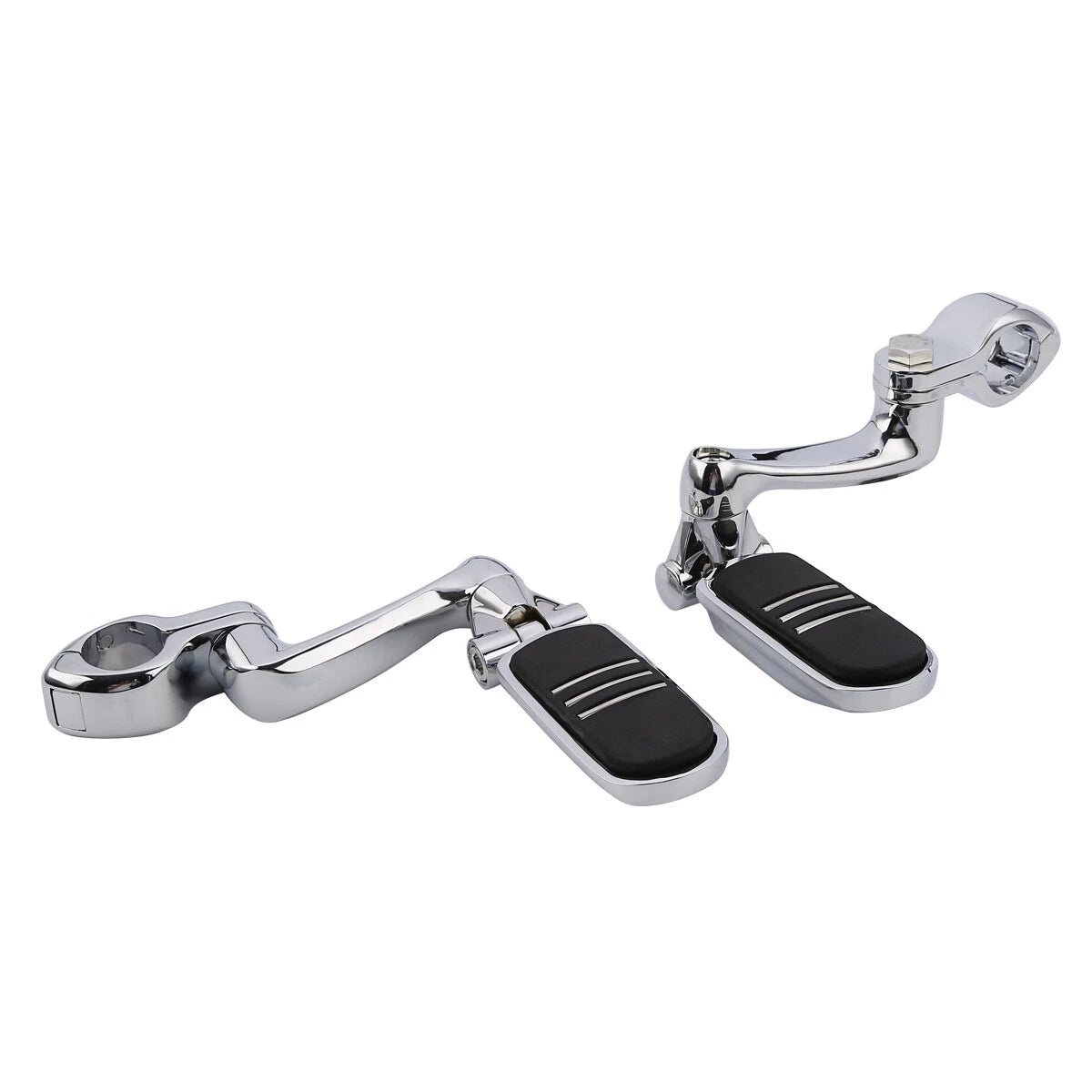 360 Adjustable Highway Foot Pegs 1.25" for Motorcycle Engine Guard