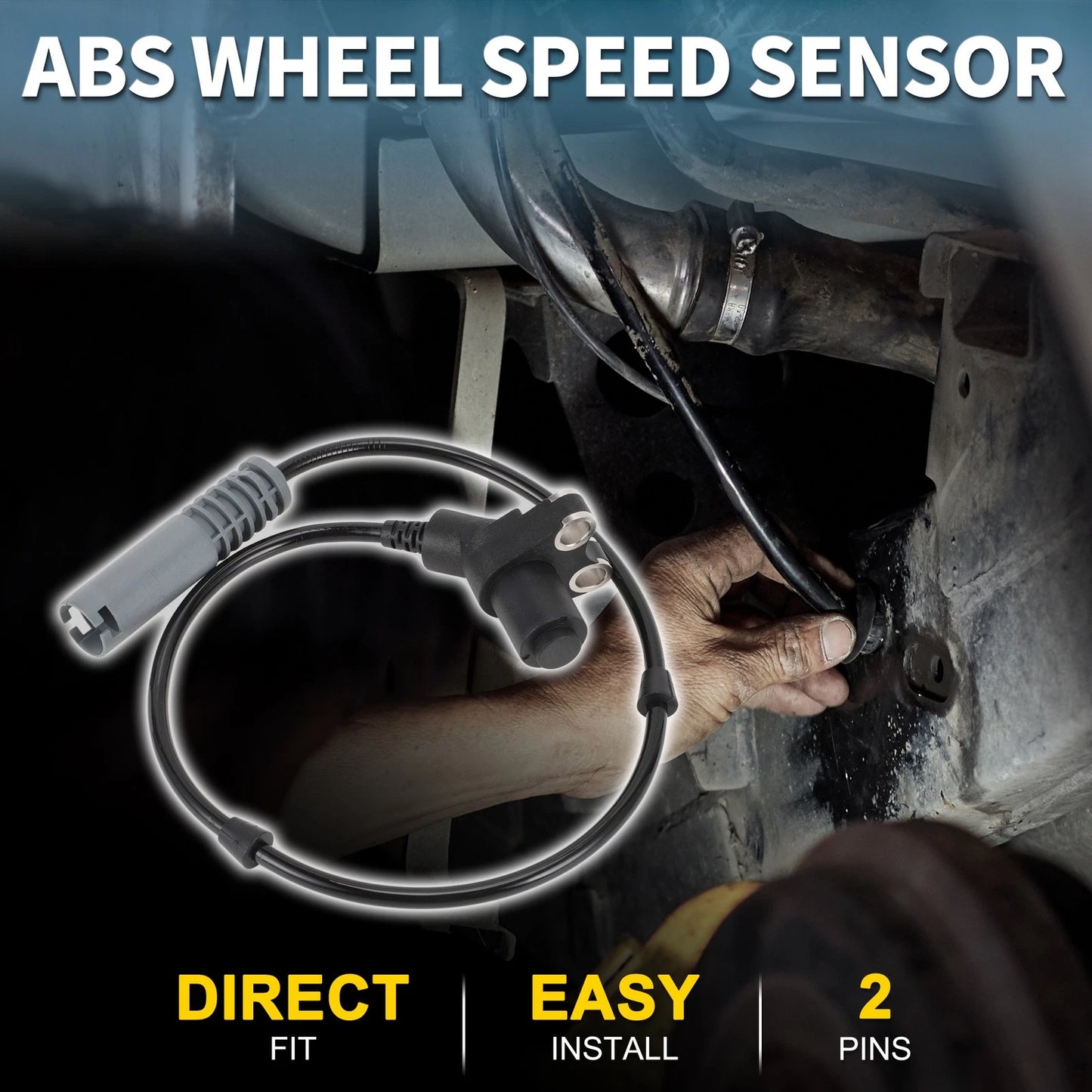ABS Wheel Speed Sensor for BMW 318ti 1996-1999 (2 x)