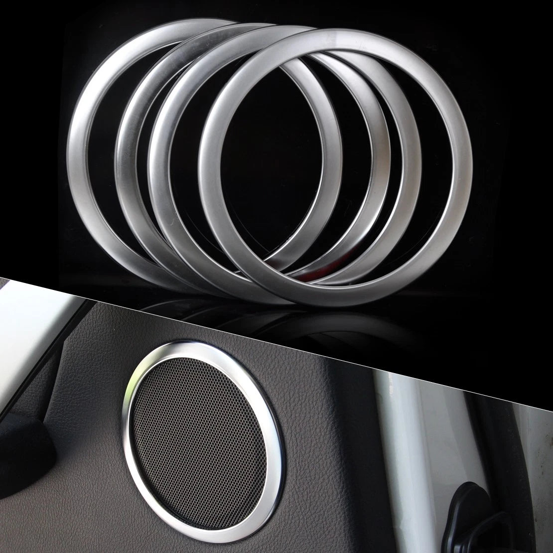 4 x Speaker Cover Frame Trims for BMW 3 Series F30 F34 (2012-2019)