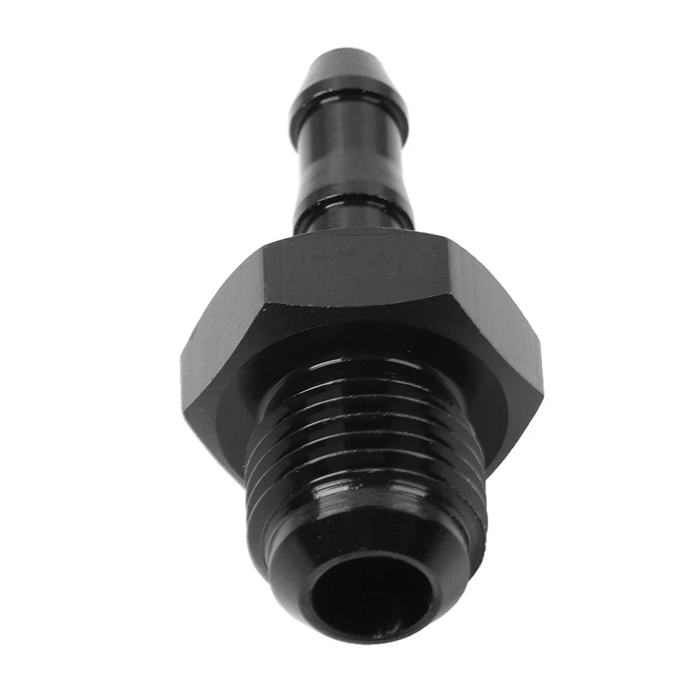 6AN AN6 Male to 1/4" Barb Push Lock Fitting for Oil Fuel Hose Adapter