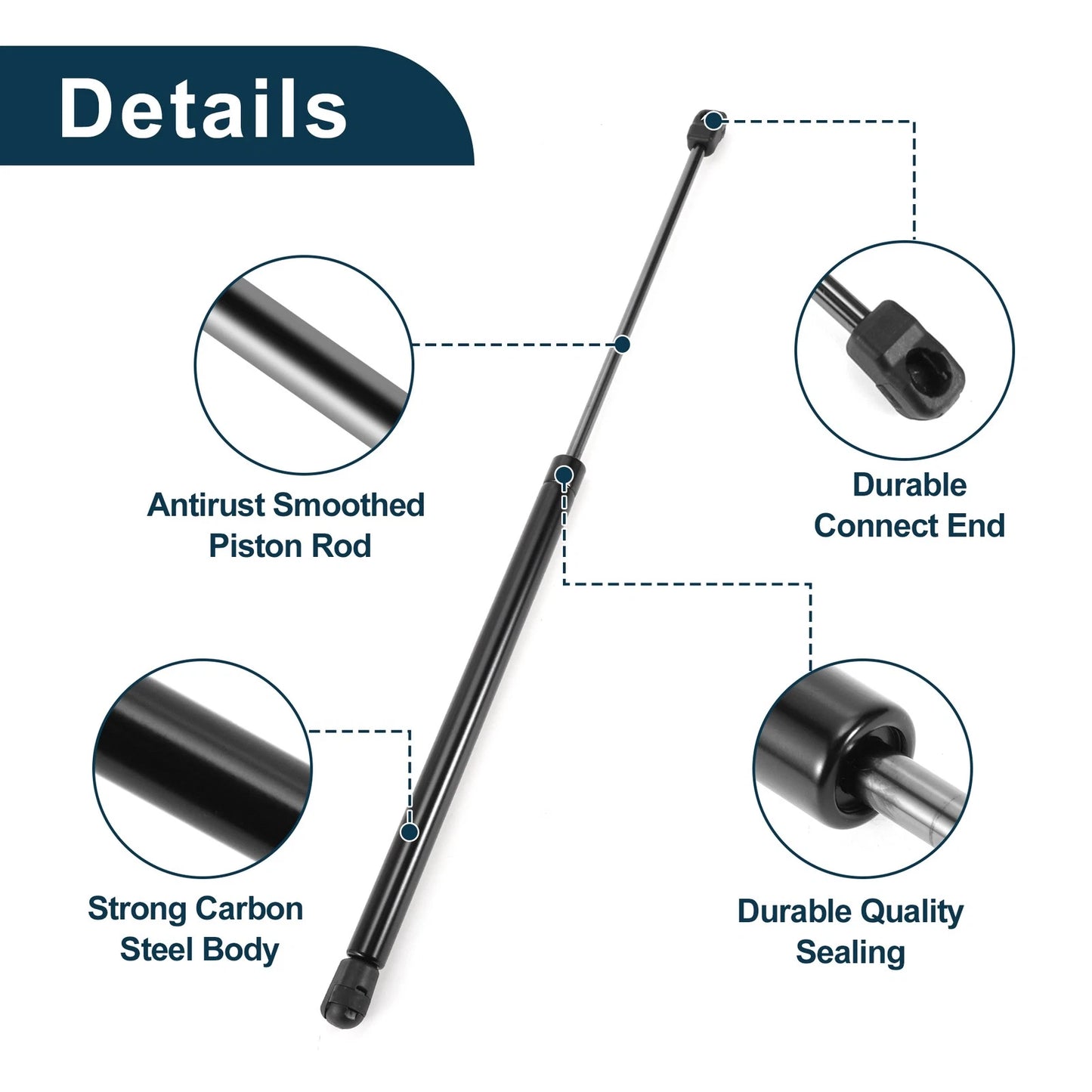 Rear Hatch Lift Supports for Nissan Murano (2003-2022)