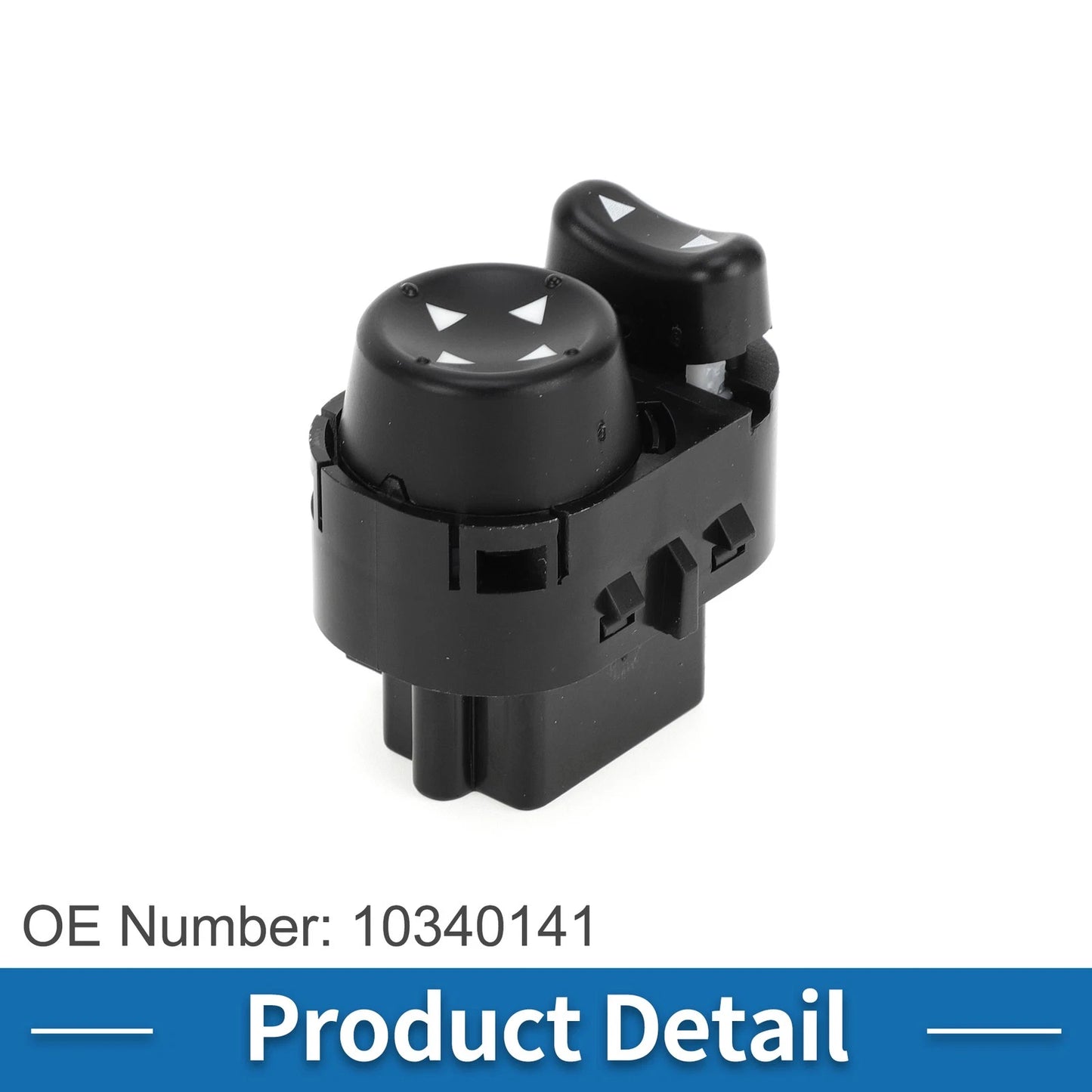 Car Mirror Switch Plastic Black for Chevrolet HHR Impala Monte Carlo