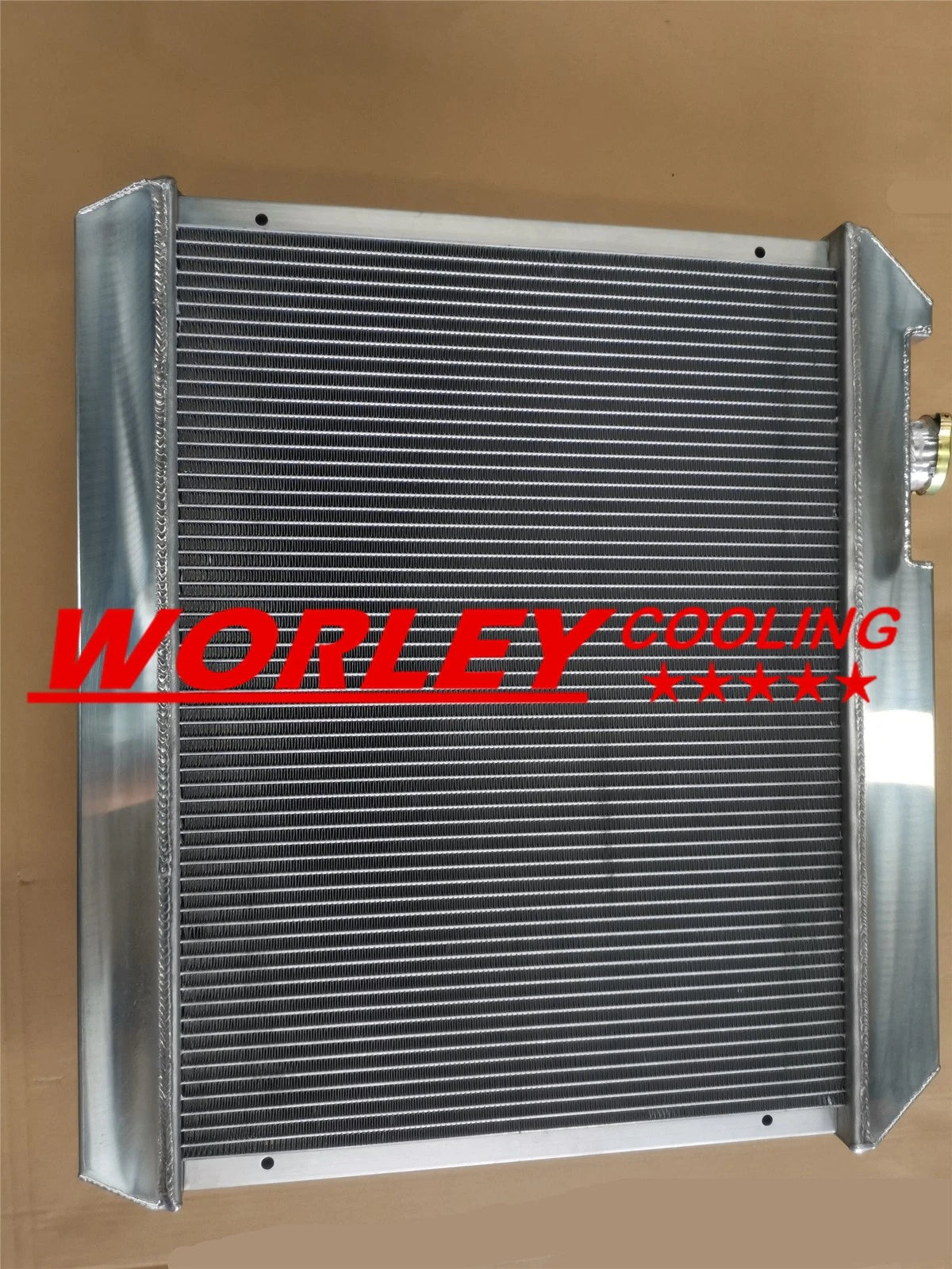 3ROW Aluminum Radiator & Fans for Chevy Truck C10 C20 C30 (1963-1966)