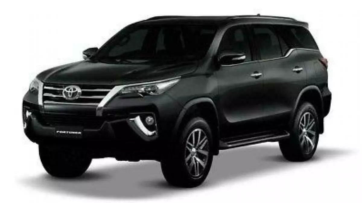 Stainless Inner Rear Bumper Step Plate for Toyota Fortuner (2015-2017)