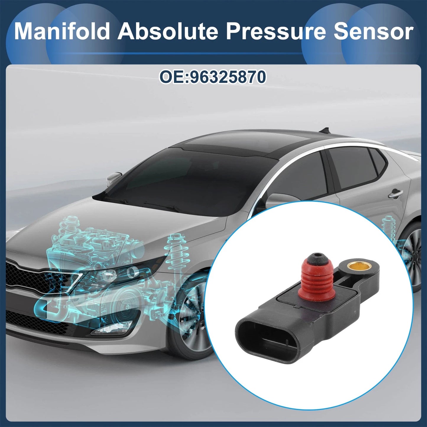 Air Intake MAP Pressure Sensor for Chevrolet Matiz