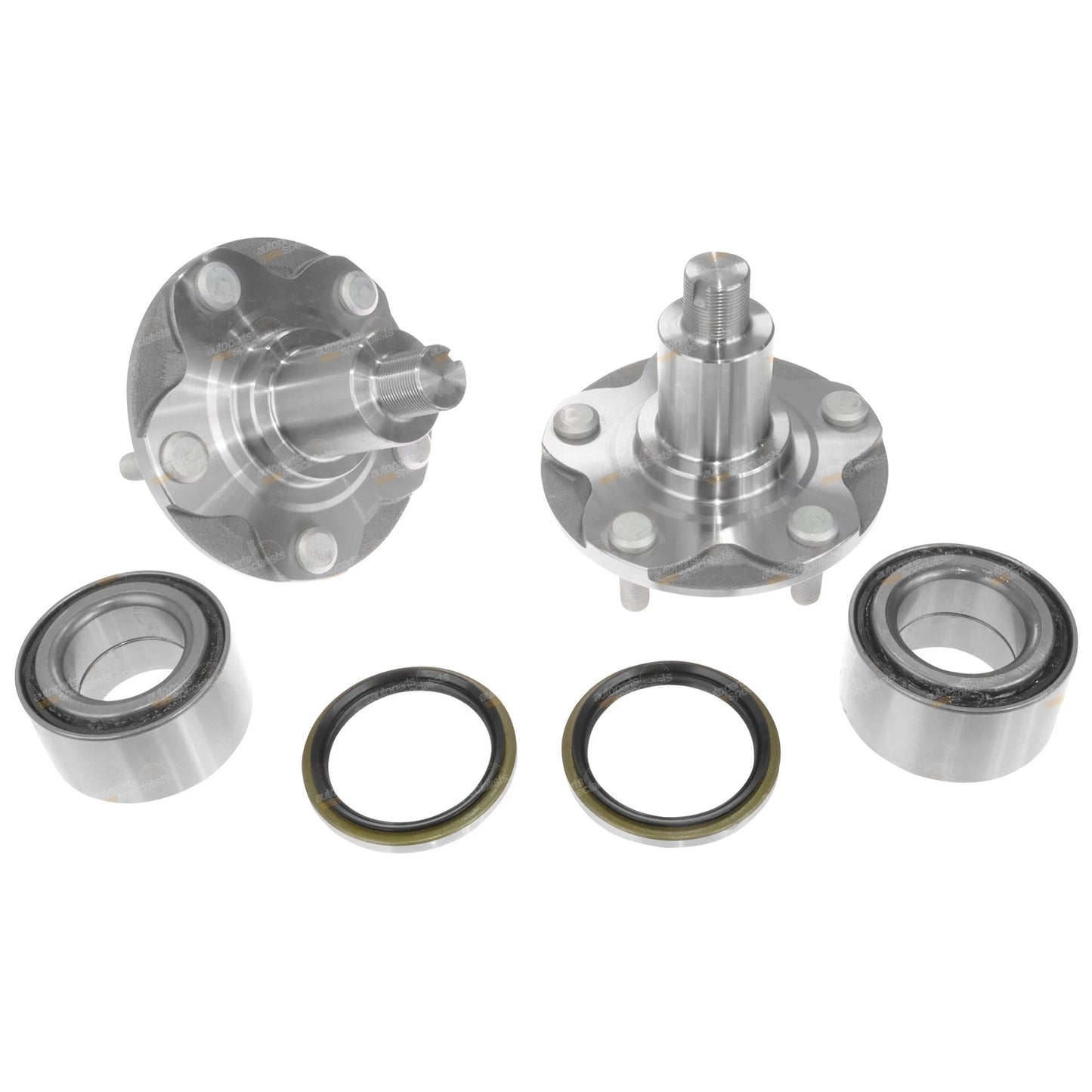 2 x Front Wheel Bearing Hubs for Hilux GGN120 GGN15 GUN123 GUN136 (2005–2020)