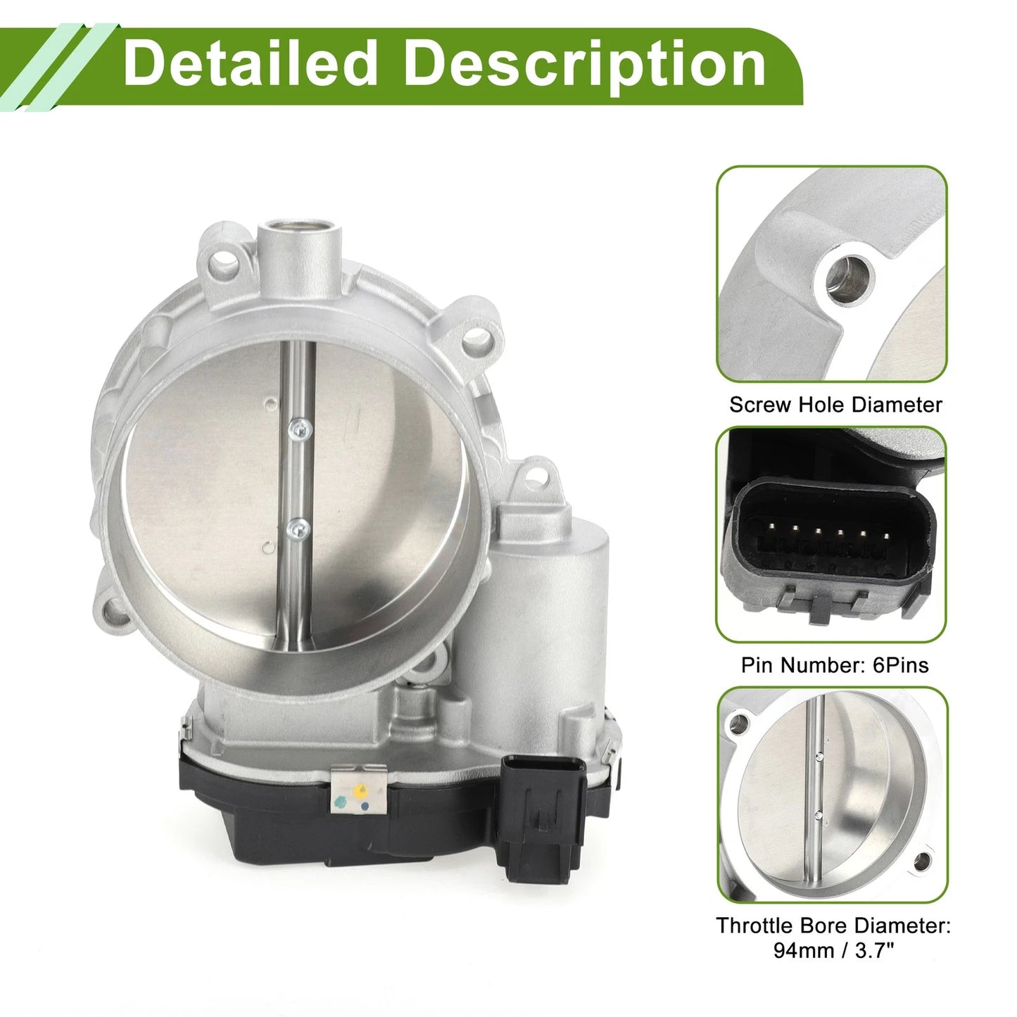 Throttle Body for Dodge Challenger Charger Durango Jeep