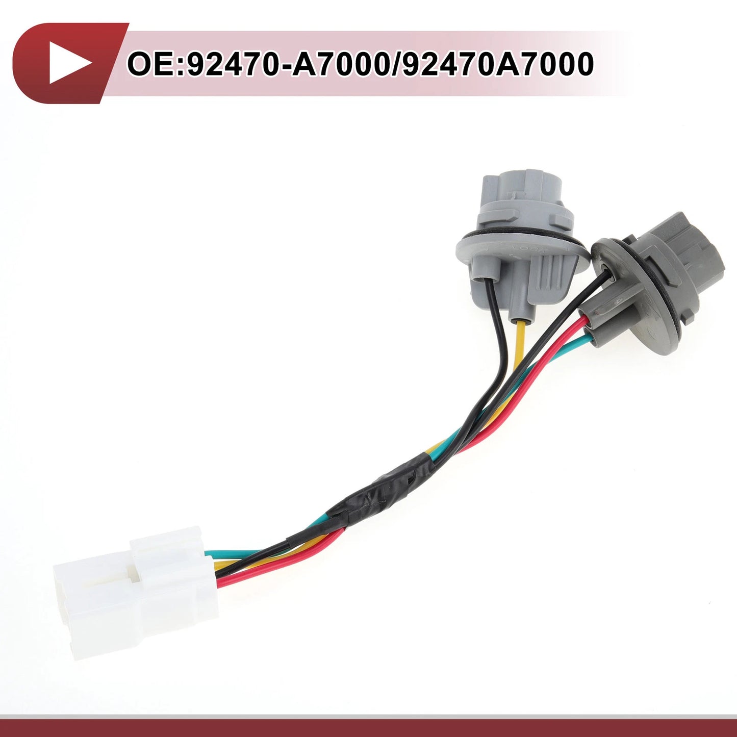 Rear Tail Light Socket Harness for Kia Forte (2014-2016)